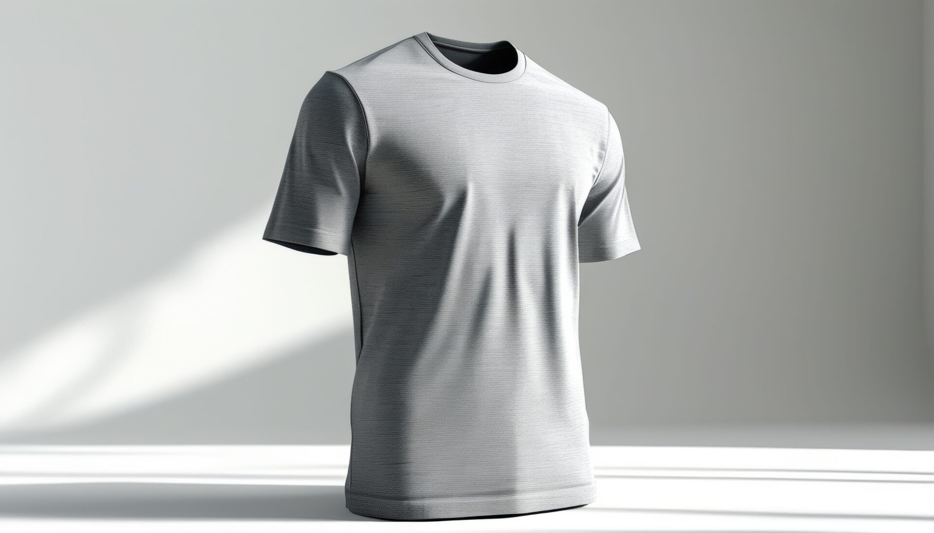 Detailed 3D Digital Design of a Tech Performance T-Shirt